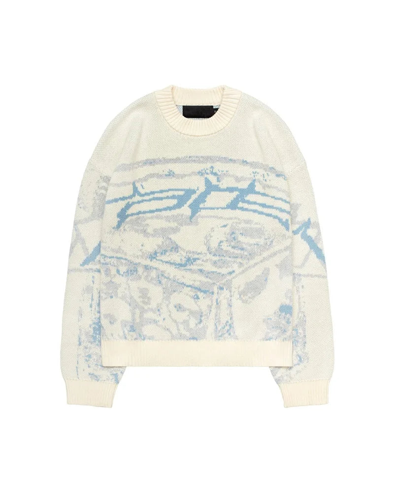 🎁 racer 2 knitwear hoodie (100% off)