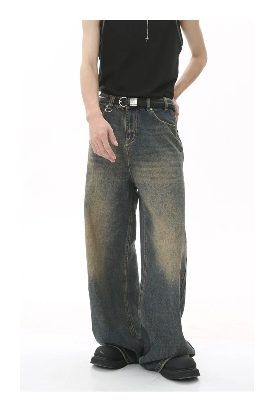Straight Denim Jeans
