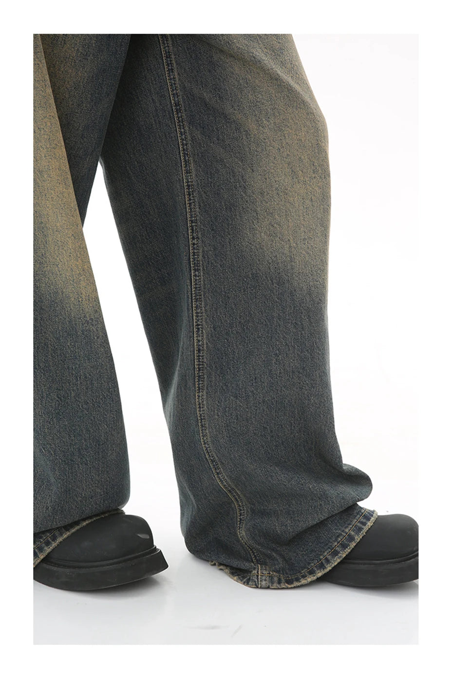 Straight Denim Jeans