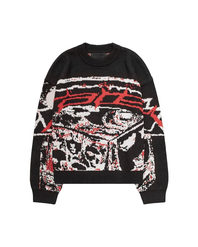 🎁 racer 2 knitwear hoodie (100% off)